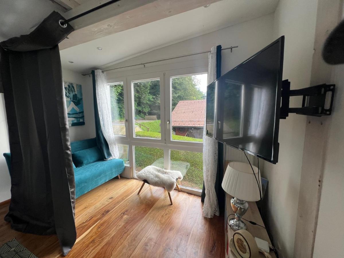 Petite Maison A L'Oree Des Bois Vue Magnifique Sur Le Lac Zenitude Et Plenitude Belmont-sur-Lausanne Buitenkant foto